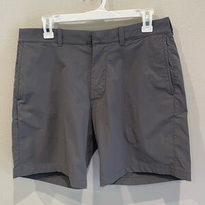 J. Crew Stretch Men's 7” Long Gray Shorts Sz 32